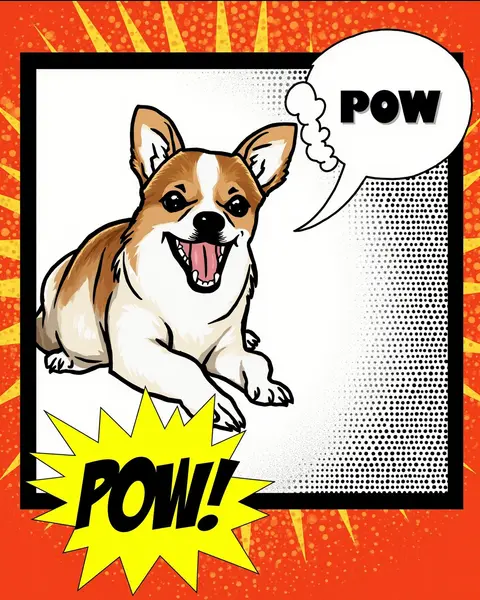 Pop-art comic — sample