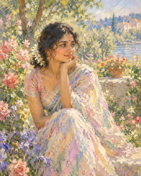 Impressionist painting — sample