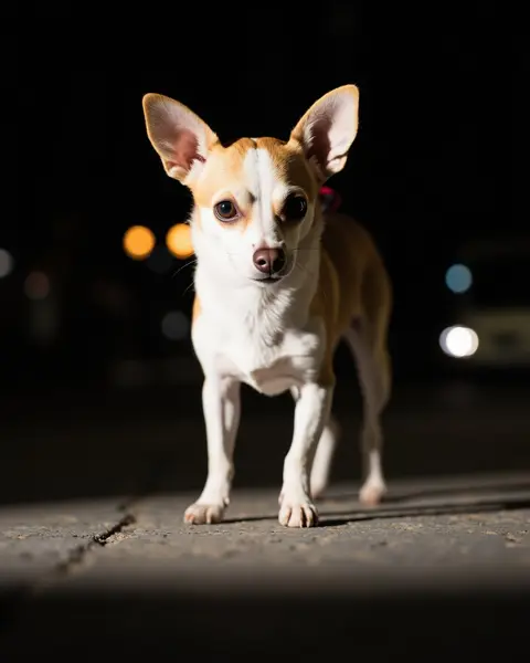 Night-time flash — sample