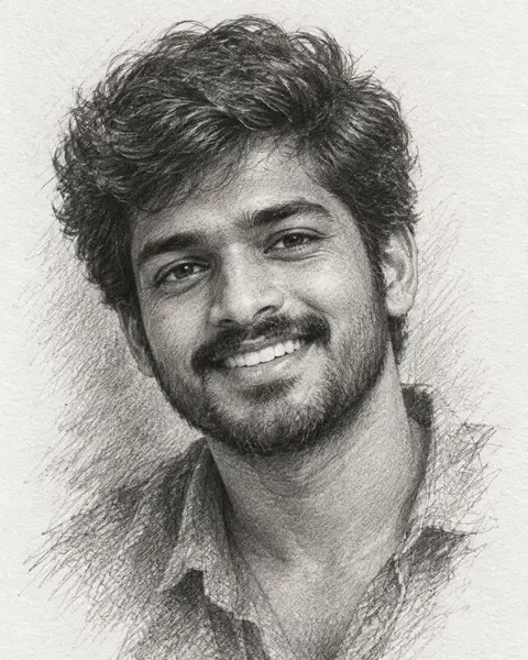 Pencil sketch — sample